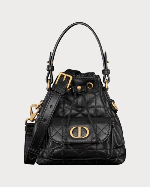 CHRISTIAN DIOR Dior Caro Bucket Bag Lambskin(Nano/3 Colors) - LONDONKELLY 英国名牌代购