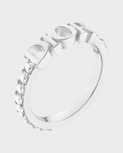 CHRISTIAN DIOR Dio(r)evolution Ring Gold - Finish Metal and White Crystals | 迪奧 戒指 (多色) - LONDONKELLY 英國名牌代購