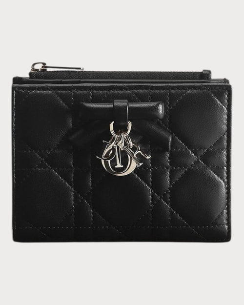 CHRISTIAN DIOR Lady Dior Dahlia Wallet | 迪奧 蝴蝶結銀包 (多色) - LONDONKELLY 英國名牌代購