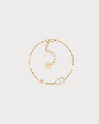 CHRISTIAN DIOR Petit CD Daisy Bracelet | 迪奧 手鏈 (金色) - LondonKelly 英國名牌代購