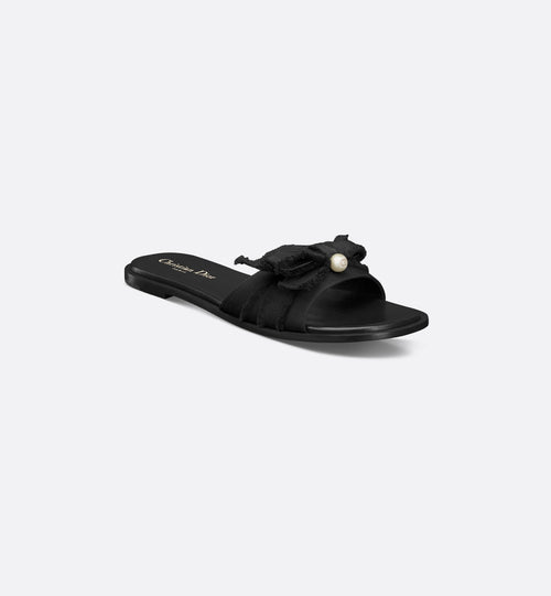 CHRISTIAN DIOR Women's Adiorable Slide | 迪奧 涼鞋 (黑色) - LondonKelly 英國名牌代購