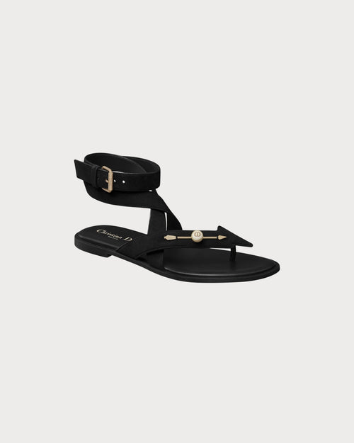 CHRISTIAN DIOR Women's D - Vinity Thong Sandal | 迪奧 涼鞋 (黑色) - LondonKelly 英國名牌代購