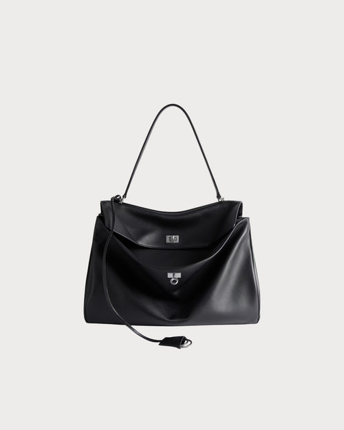 BALENCIAGA (W) Rodeo Handbag (Black/Large/2 Colors)
