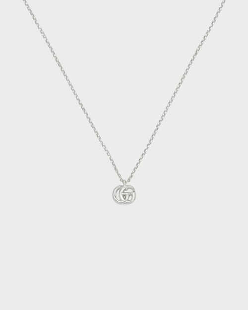 GUCCI GG Marmont Pendant Necklace | 古馳 GG 頸鏈 (銀色) - LondonKelly 英國名牌代購