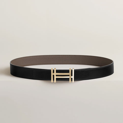 HERMES Men's H Au Carre Belt Buckle & Reversible Leather Strap | 愛馬仕 男仕雙面皮帶 (32MM/ 多色)