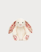 JELLYCAT Blossom Cream Bunny 'Berry' | 花朵奶油兔子“漿果” (白色) - LondonKelly 英國名牌代購