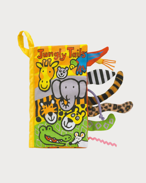 JELLYCAT Jungly Tails Activity Book | 丛林尾巴活动书 (彩色) - LondonKelly 英国名牌代购