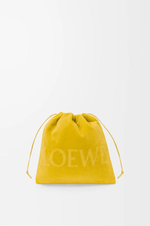 LOEWE Medium Drawstring Pouch in Terrycloth | 羅意威 手袋 (多色) - LondonKelly 英國名牌代購