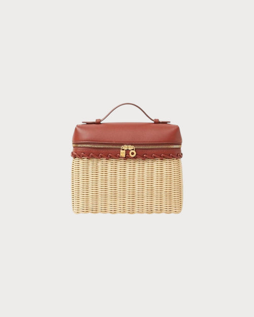 LORO PIANA Extra Pocket L19 North - South Wicker | 诺悠翩雅 草编袋 (多色) - LONDONKELLY 英国名牌代购
