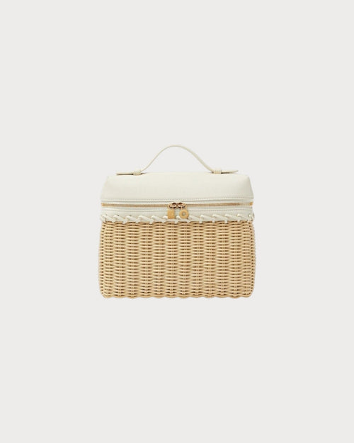 LORO PIANA Extra Pocket L19 North - South Wicker | 諾悠翩雅 草編袋 (多色) - LONDONKELLY 英國名牌代購
