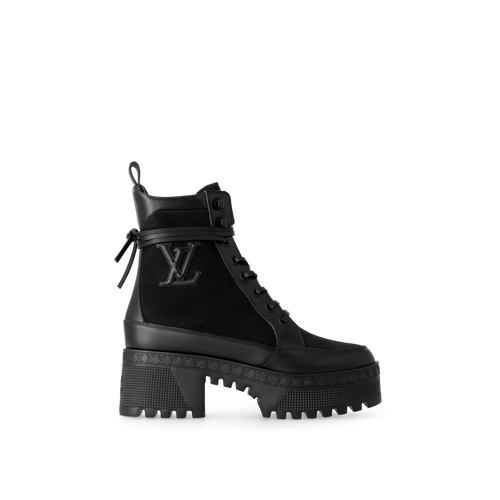 LOUIS VUITTON 1AC7RU Women's Laureate Platform Desert Boots | 路易威登 短靴 (黑色) - LondonKelly 英國名牌代購