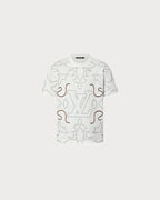 LOUIS VUITTON 1AFWVO Men's Embroidered Cotton T-Shirt | 路易威登 男仕上衣 (白色) - LondonKelly 英國名牌代購
