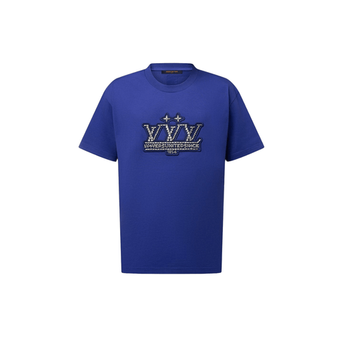 LOUIS VUITTON 1AHCNL Embellished Cotton T-Shirt | 路易威登 男仕上衣 (藍色) - LondonKelly 英國名牌代購