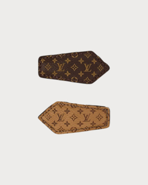 LOUIS VUITTON M02185 LV Backstage Mini Hair Clips | 路易威登 发夹 (啡色) - LONDONKELLY 英国名牌代购