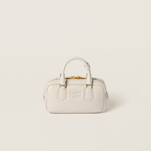 MIU MIU Arcadie Leather Bag Regular | 繆繆 手袋 (多色) - LondonKelly 英國名牌代購