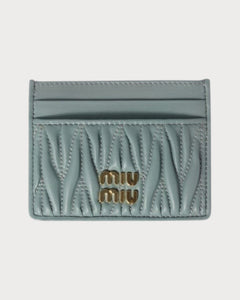 MIU MIU Matelasse Nappa Leather Card Holder | 缪缪 卡套 (多色) - LONDONKELLY 英国名牌代购