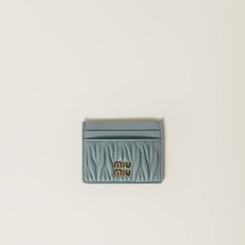 MIU MIU Matelasse Nappa Leather Card Holder | 繆繆 卡套 (多色) - LondonKelly 英國名牌代購