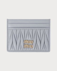 MIU MIU Matelasse Nappa Leather Card Holder | 缪缪 卡套 (多色) - LONDONKELLY 英国名牌代购