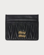 MIU MIU Matelasse Nappa Leather Card Holder | 缪缪 卡套 (多色) - LONDONKELLY 英国名牌代购