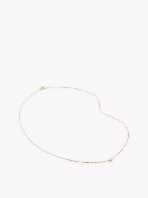 MONICA VINADER Lab - Grown Diamond Necklace | 頸鏈 (金色) - LondonKelly 英國名牌代購
