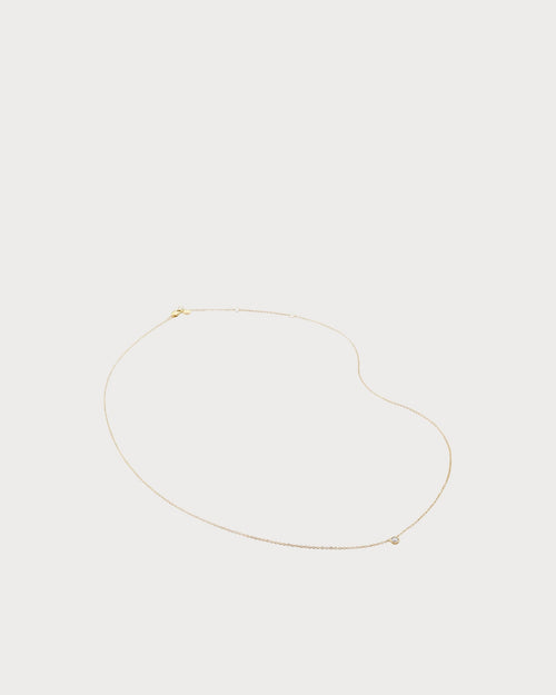 MONICA VINADER Lab - Grown Diamond Necklace | 颈链 (金色) - LondonKelly 英国名牌代购