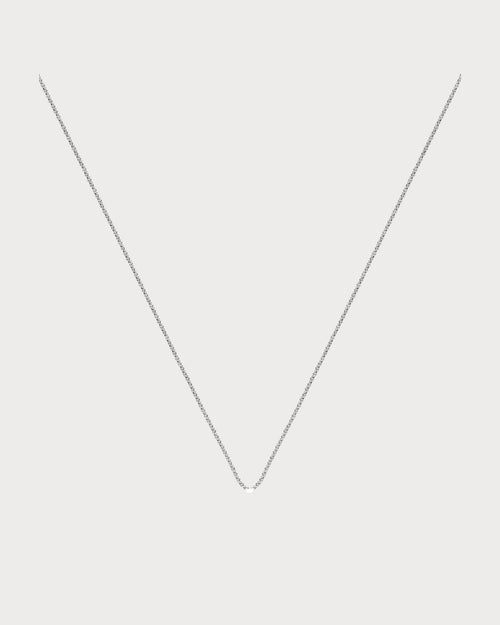 MONICA VINADER Sterling Silver Adjustable 15 - 17 Rolo Chain | 颈链 (银色) - LondonKelly 英国名牌代购