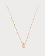 PERSEE Yellow Gold and Diamond Floating Necklace | 黃金鑽石懸浮項鍊 (黃金) - LondonKelly 英國名牌代購