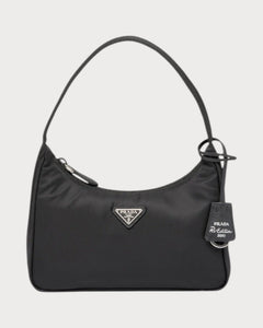 PRADA Re-Nylon Re-Edition 2000 Shoulder Bag | 普拉达 腋下袋 (Black)