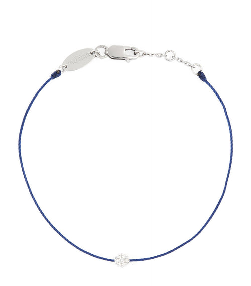 REDLINE White Gold and Diamond Illusion Bracelet | 紅繩 手鏈 (0.05CT/多色) - LondonKelly 英國名牌代購