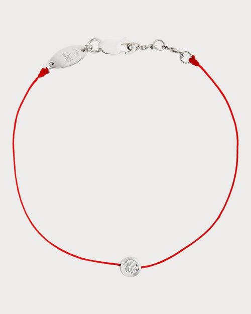 REDLINE Yellow Gold So Pure Bracelet | 红绳 手链 (0.2CT/多色) - LONDONKELLY 英国名牌代购