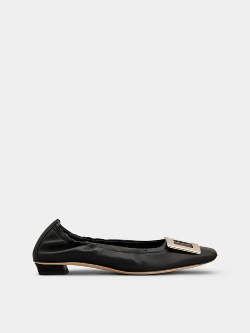 ROGER VIVIER Belle Vivier Ballerinas in Leather | RV 皮革芭蕾平底鞋 (多色) - LondonKelly 英国名牌代购