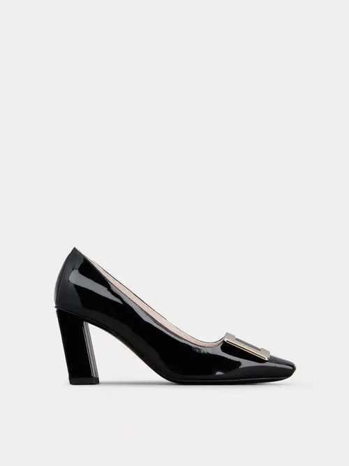 ROGER VIVIER Belle Vivier Pumps in Patent Leather | RV 漆皮高跟鞋 (多色) - LondonKelly 英国名牌代购