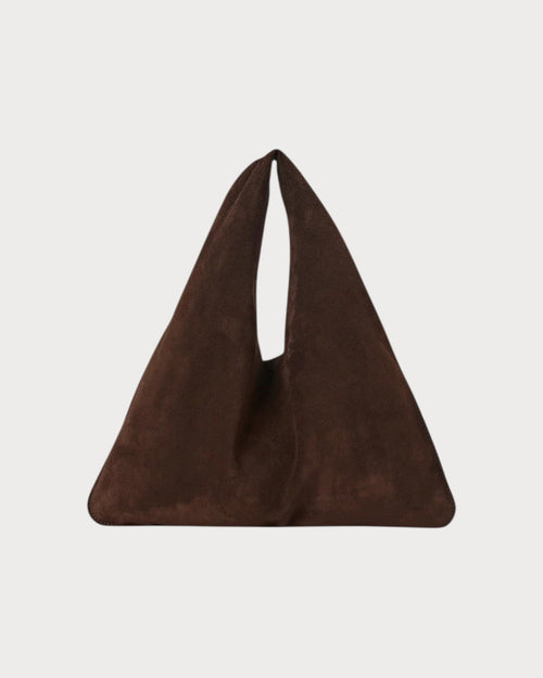 THE ROW Small Bindle Bag in Suede | 手袋 (深啡色) - LONDONKELLY 英国名牌代购