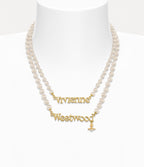 VIVIENNE WESTWOOD Amelia Necklace | 西太后 珍珠頸鏈 (多色) - LondonKelly 英國名牌代購