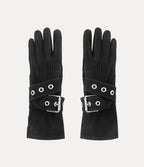 VIVIENNE WESTWOOD Belt Buckle Gloves | 西太后 腰帶扣手套 (黑色) - LondonKelly 英國名牌代購