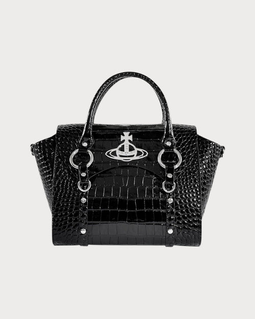 VIVIENNE WESTWOOD Betty Medium Handbag | 西太后 手袋 (中码/黑色) - LONDONKELLY 英国名牌代购