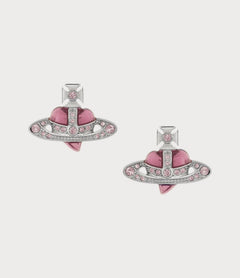 VIVIENNE WESTWOOD New Diamante Heart Earrings | 西太后 心形耳环 (多色) - LONDONKELLY 英国名牌代购