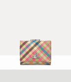 VIVIENNE WESTWOOD Small Frame Heather Plaid Wallet | 西太后 銀包 (格紋) - LondonKelly 英國名牌代購
