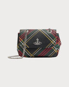 VIVIENNE WESTWOOD Small Tartan Faux Leather Cross - Body Bag | 西太后 手袋 (格紋) - LONDONKELLY 英國名牌代購