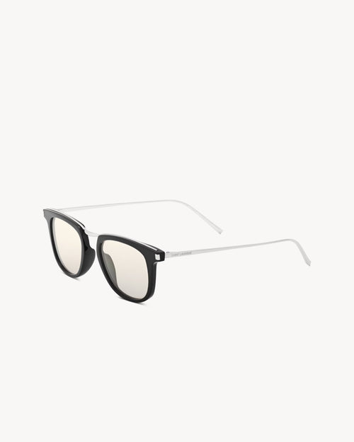 YSL SAINT LAURENT SL 753 Sunglasses | 聖羅蘭 太陽眼鏡 (黑銀色) - LondonKelly 英國名牌代購