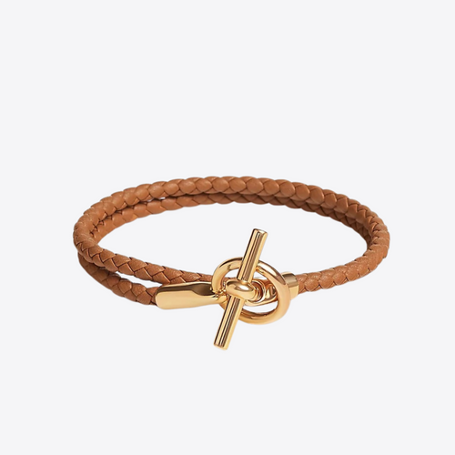 HERMES Double Tour Bracelet | 愛馬仕 手鐲 (Gold)