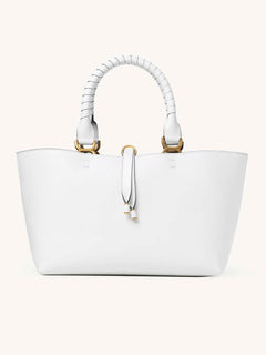 CHLOE Marcie Small Tote Bag | 蔻依 手提袋 (細碼/White)