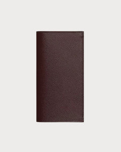HERMES Citizen Twill Long Wallet | 愛馬仕 長銀包 (Dark Red)