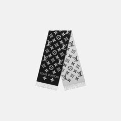 LOUIS VUITTON Essential Scarf | 路易威登 經典羊毛頸巾 (Black)