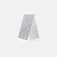 LOUIS VUITTON Essential Scarf | 路易威登 經典羊毛頸巾 (Gray)