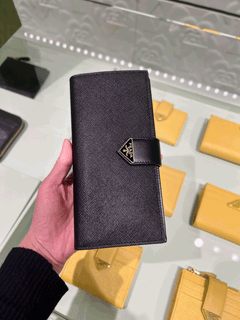 PRADA Large Saffiano and Leather Wallet | 普拉達 長銀包 (多色)