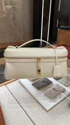 LORO PIANA Extra Softy Bag L29 Grained Leather(3 Colors)