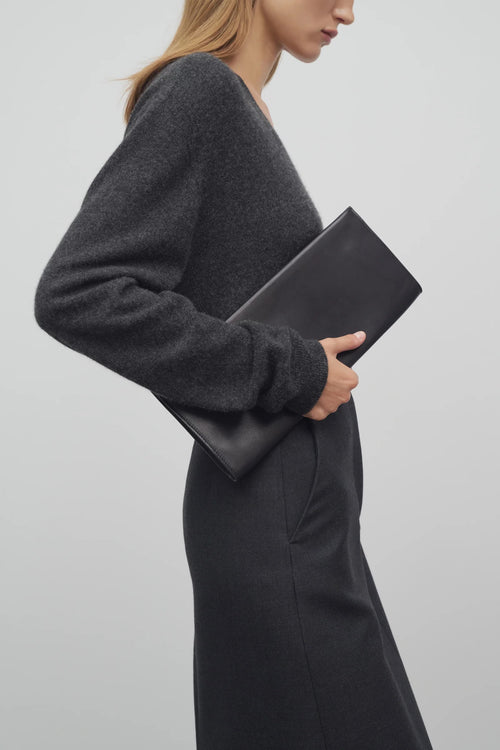 THE ROW Flat Clutch in Leather | 手袋(多色) 