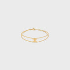 CELINE Triomphe Suspended Bracelet | 賽琳 手鏈 (金色)