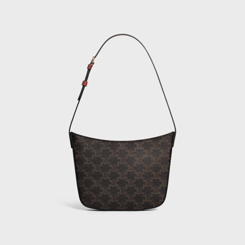 CELINE Medium Croque Bag | 賽琳 手袋 (啡色老花)